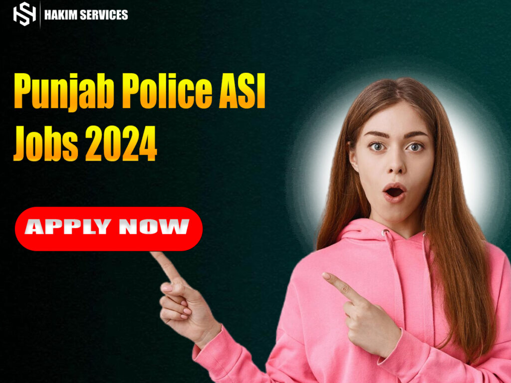 Punjab Police ASI Jobs 2024 Apply Online