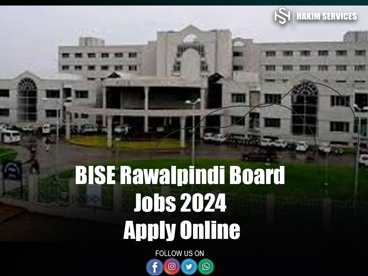 BISE Rawalpindi Board Jobs 2024 Apply Online