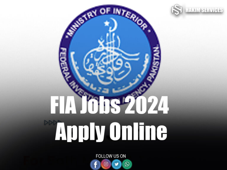 FIA Jobs 2024 Apply Online