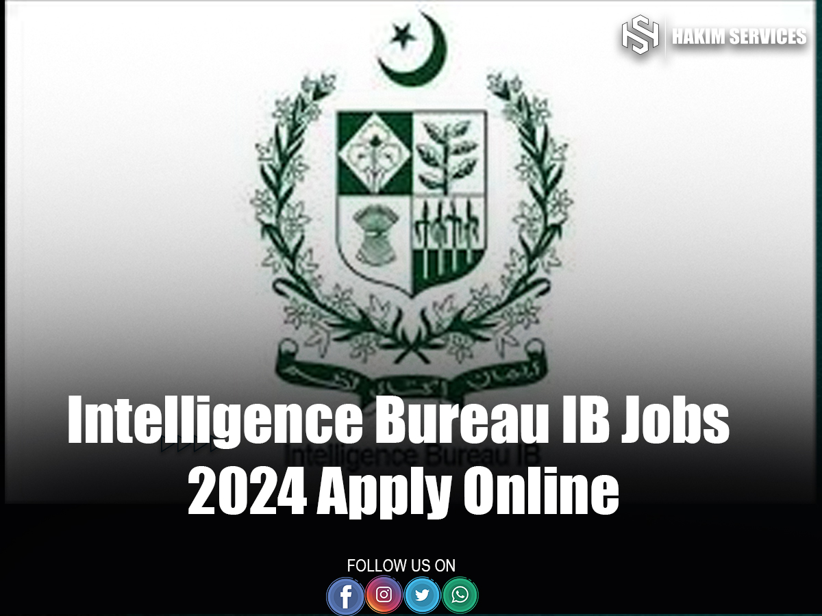 Intelligence Bureau IB Jobs 2024 Apply Online