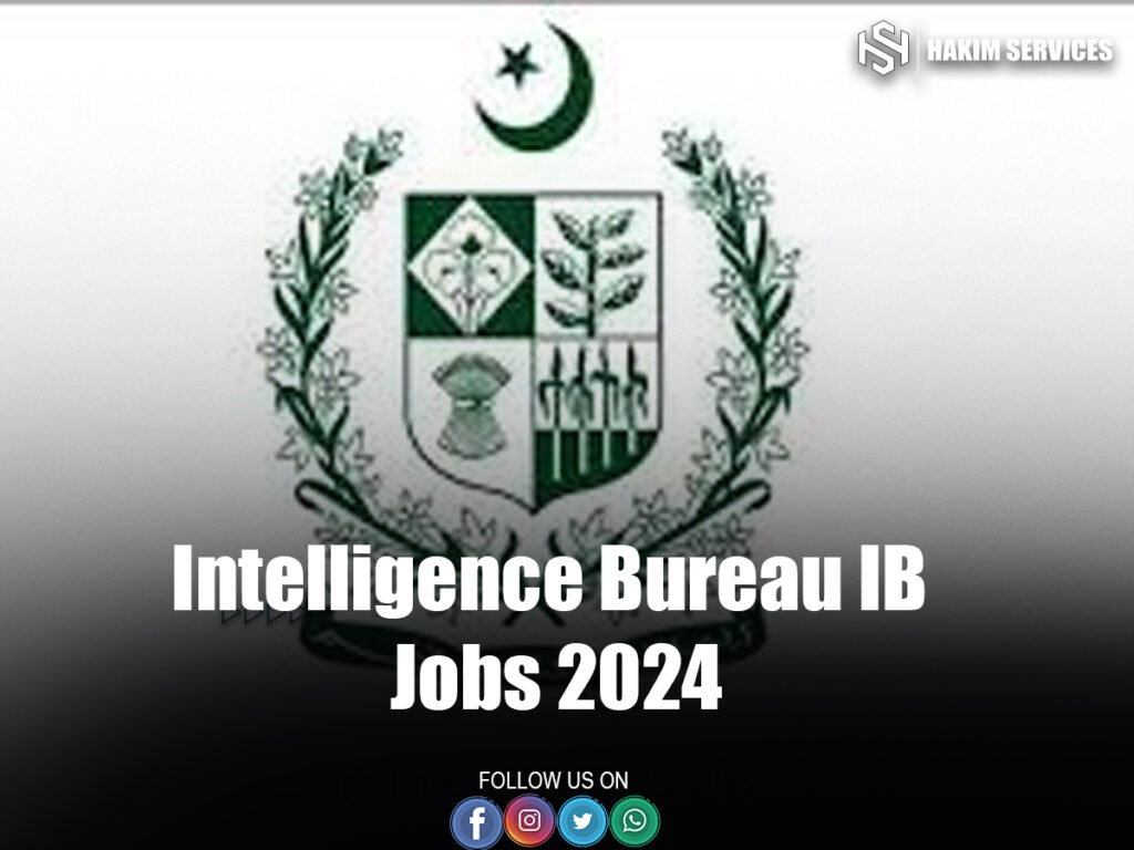 Intelligence Bureau IB Jobs 2024