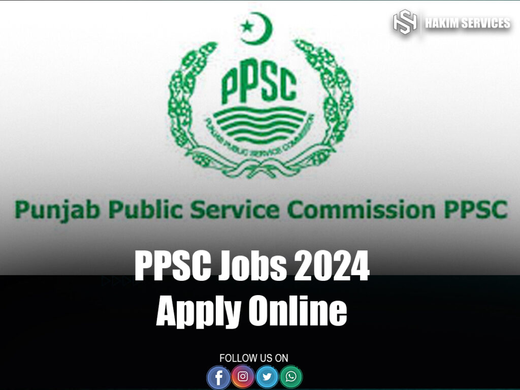 PPSC Jobs 2024 Apply Online