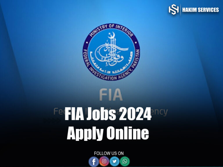 FIA Jobs 2024 Federal Investigation Agency